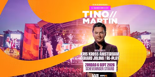 Tino Martin – LIVE on the BEACH — Muziek in Scheveningen