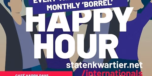 Happy Hour "Borrel" for Statenkwartier Internationals — uitgaan in Scheveningen