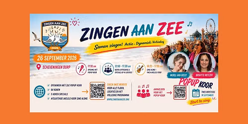 Zingen aan Zee 2026 — Muziek in Scheveningen