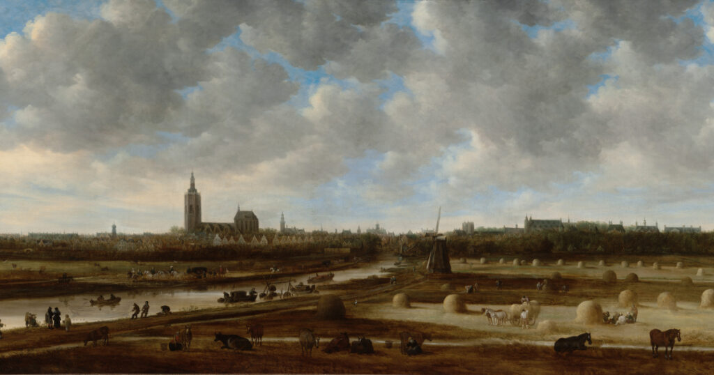 Masterpiece View on the Hague – Jan van Goyen (1650-1651) in Scheveningen