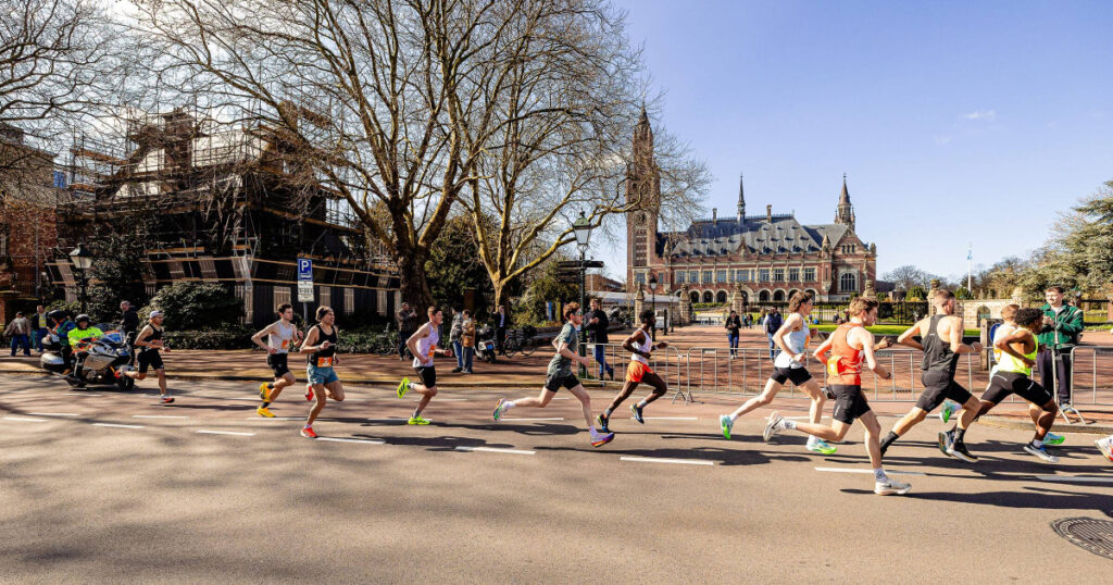 NN Marathon The Hague in Scheveningen