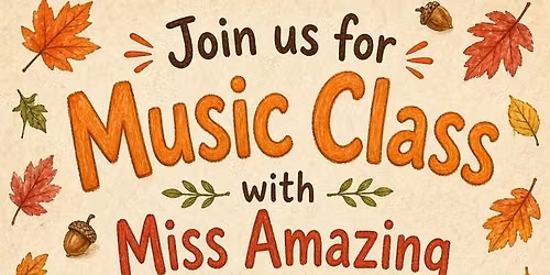 Music classes with Miss Amazing (Wednesdays in The Hague) — familie-kids in Scheveningen
